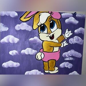 Hand painted cartoon portraits